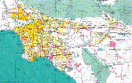 Enlarged view of the map